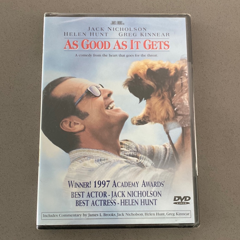 FREE w/ purchase - As Good As It Gets DVD Sealed